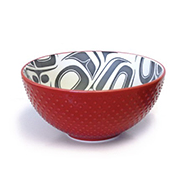 Porcelain Bowl 4.25", Transforming Eagle-Ryan Cranmer