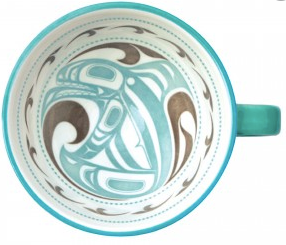 Porcelain Mug, Killer Whale-Trevor Angus