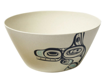 Bamboo Bowl 5", Whale-Ernest Swanson
