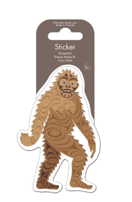 Sticker, Sasquatch-Francis Horne Sr.