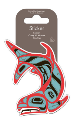 Sticker, Salmon-Corey Moraes