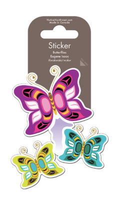 Sticker, Butterfly-Eugene Isaac