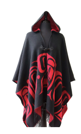 Hooded Wrap, Formlines-Ernest Swanson