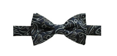 Tie (Silk Bow), Salmon- Connie Dickens