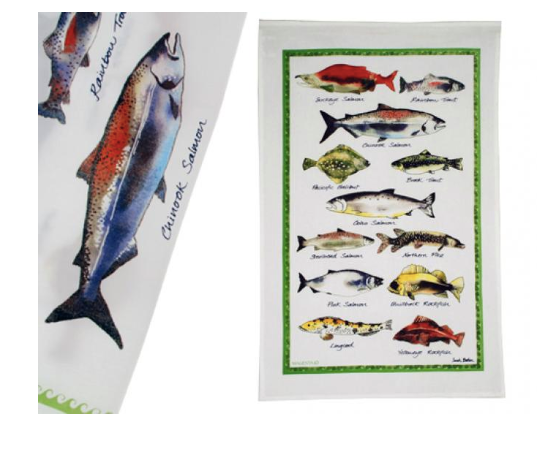 Tea Towel, Fish