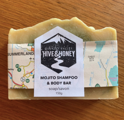 Hive & Honey- Mojito Shampoo & Body Bar