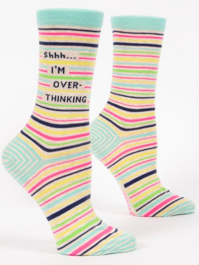 Socks, Ladies-Blue Q