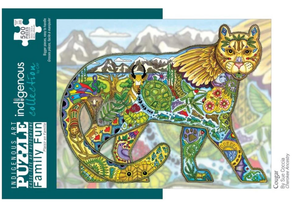Puzzle, Indigenous Art CAP-500 Piece