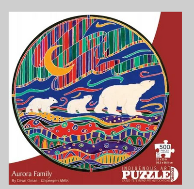 Puzzle, Indigenous Art CAP-500 Piece