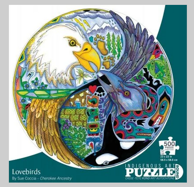 Puzzle, Indigenous Art CAP-500 Piece