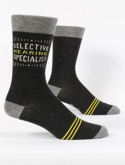 Socks, Men's-Blue Q