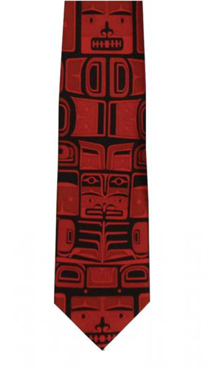 Tie, (Boxed Silk), Chilkat-Bill Helin Collection