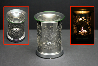 Touch Lamp w/ Ess Oil/Wax Holder, Birds & Bugs Collection