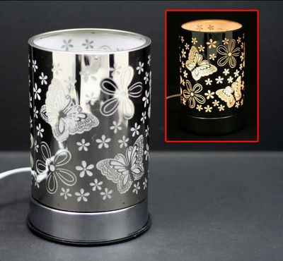 Touch Lamp w/ Ess Oil/Wax Holder, Birds & Bugs Collection