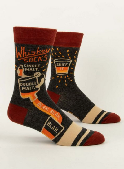 Socks, Men's-Blue Q