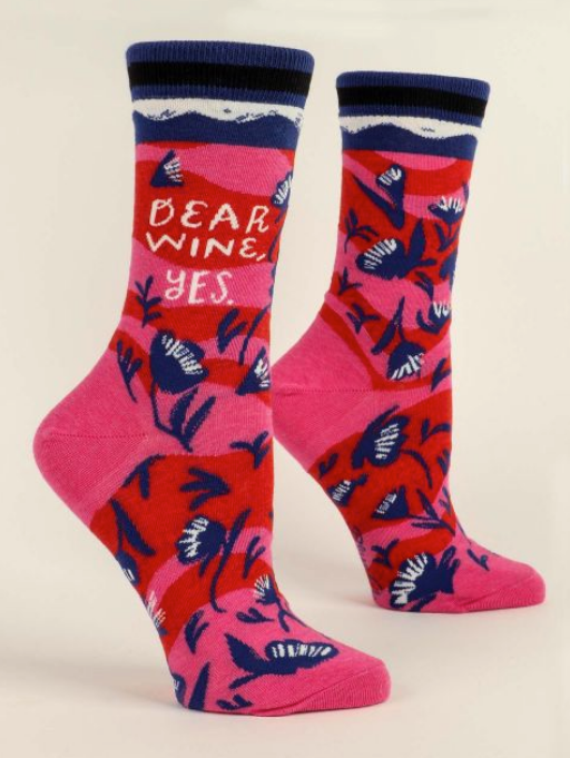 Socks, Ladies-Blue Q