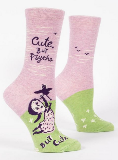 Socks, Ladies-Blue Q