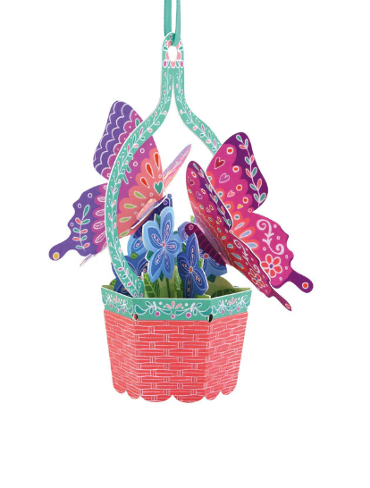 3D Hanging Pop-Up Cards, Chandelier Collection