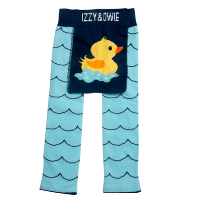 Izzy & Owie- Leggings, Rubber Ducky