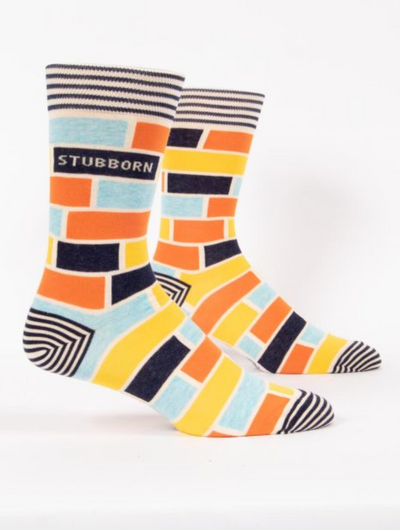 Socks, Men's-Blue Q