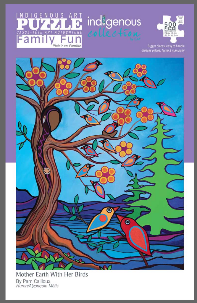 Puzzle, Indigenous Art CAP-500 Piece