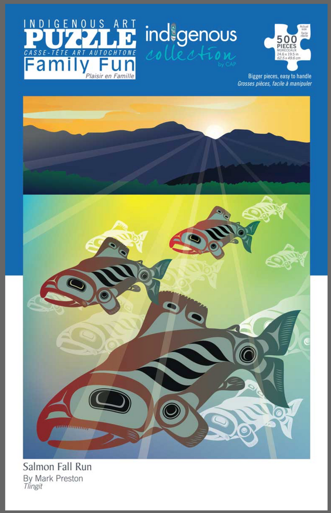 Puzzle, Indigenous Art CAP-500 Piece