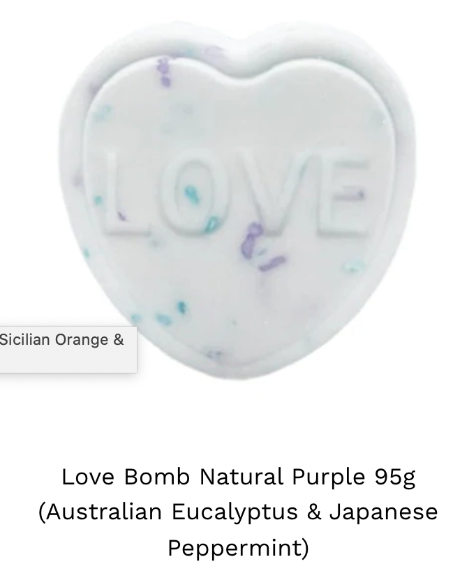 100% Natural Bath Bomb or Shower Fizzie