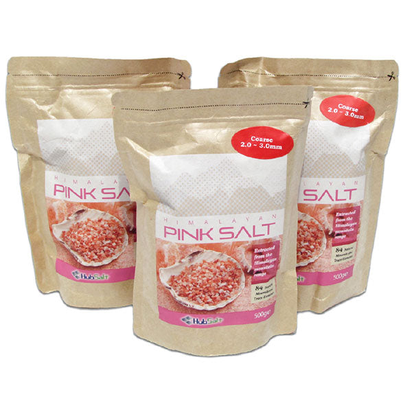 Himalayan Edible Pink Salt, Coarse