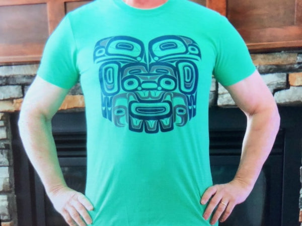 T-Shirt, Men's-Eagle Ch'aak', Alison Bremner