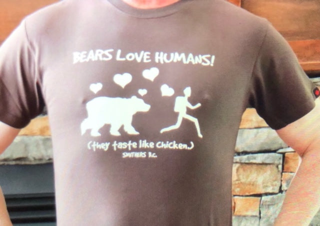 T-Shirt, Mens-Bears Love Humans...